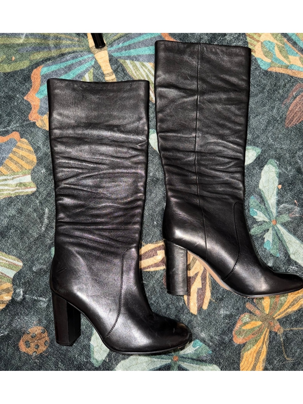 Vince Camuto Knee High Leather Boots